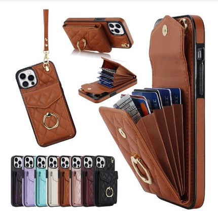 PU Leather Mobile Phone Case Cover Compatible Cases with Card Holder