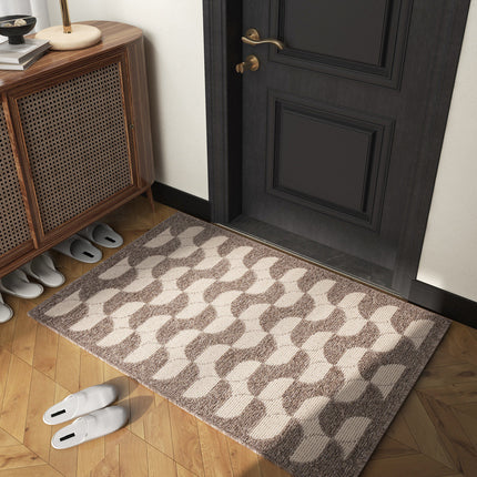 Indoor doormat, front door mat non-slip entryway rug indoor door mats for entryway