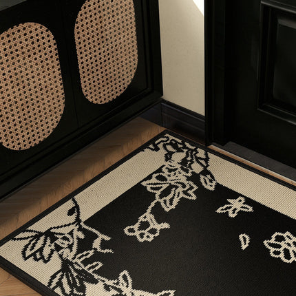 Indoor Outdoor Doormat Machine Washable Door Mat Absorbent Floor Mats Low Profile Dirt Resistant Entryway Rug for Entryway, Kitchen