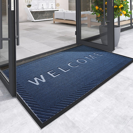 Welcome mats outdoor, Rubber floor mat door mats for home - Floor mats polypropylene welcome mat for front door non-slip entryway rug