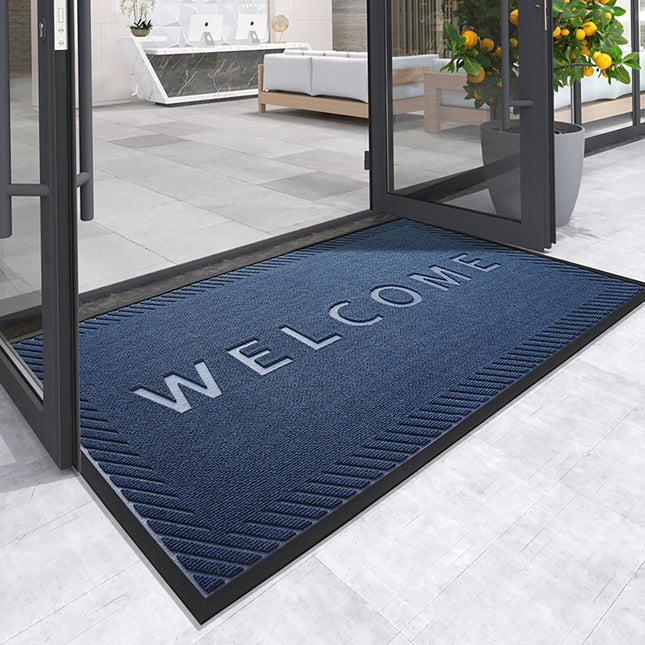 Welcome mats outdoor, Rubber floor mat door mats for home - Floor mats polypropylene welcome mat for front door non-slip entryway rug