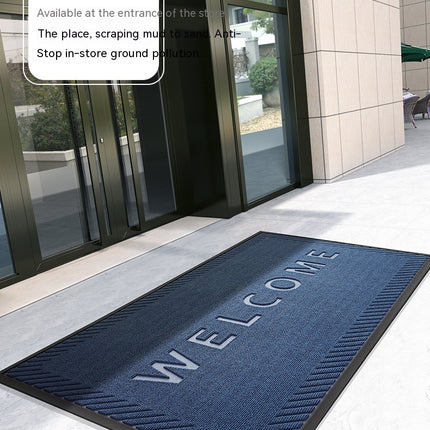 Welcome mats outdoor, Rubber floor mat door mats for home - Floor mats polypropylene welcome mat for front door non-slip entryway rug