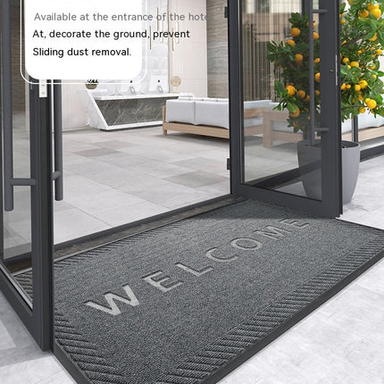 Welcome mats outdoor, Rubber floor mat door mats for home - Floor mats polypropylene welcome mat for front door non-slip entryway rug