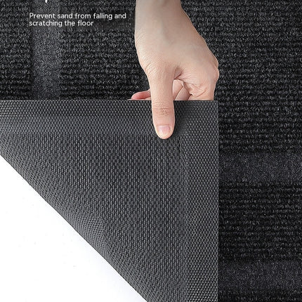 Front Door Mat for Outdoor Entrance Rug Dusting Rubber Mat - Dust Removal Floor Mats Non Slip Doormat with Rubber Bottom