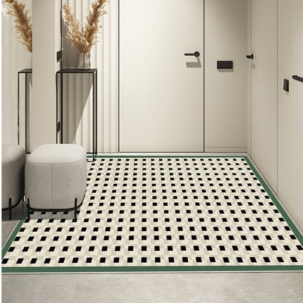 PVC Leather floor mats entry door mats waterproof indoor door mats for entryway non-slip doormat entryway rug