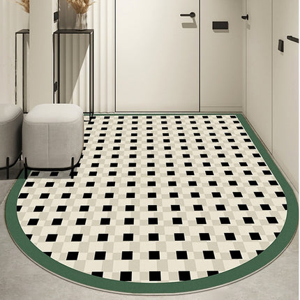 PVC Leather floor mats entry door mats waterproof indoor door mats for entryway non-slip doormat entryway rug