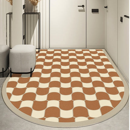 PVC Leather floor mats entry door mats waterproof indoor door mats for entryway non-slip doormat entryway rug