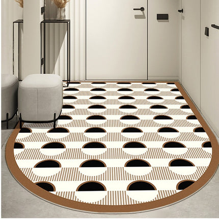 PVC Leather floor mats entry door mats waterproof indoor door mats for entryway non-slip doormat entryway rug