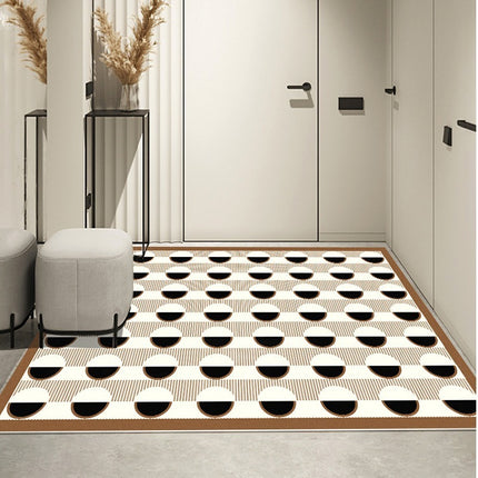 PVC Leather floor mats entry door mats waterproof indoor door mats for entryway non-slip doormat entryway rug