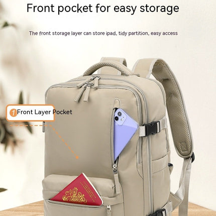 Travel Backpack Large Capacity Lightweight Multifunctional Luggage Backpack for Women