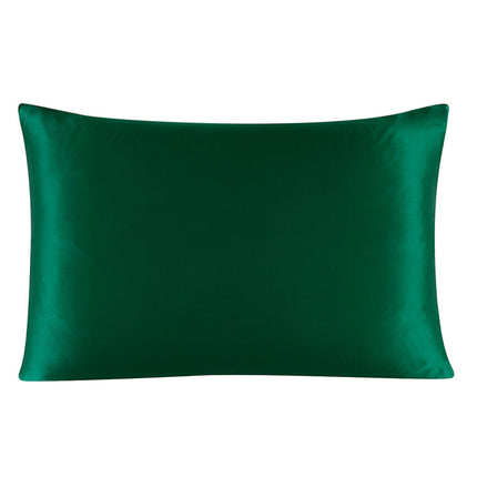 1 Pack Pillow protectors Silk Satin pillowcase solid color 100% mulberry silk pillowcase zipper