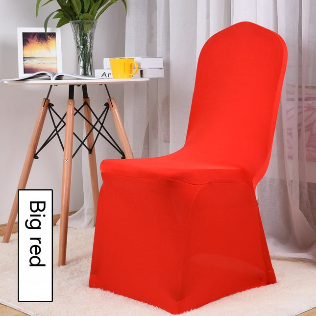 1 Pack Full wrap spandex chair covers, stretch dining chair covers for wedding, party, banquet and hotel decor chair covers-A