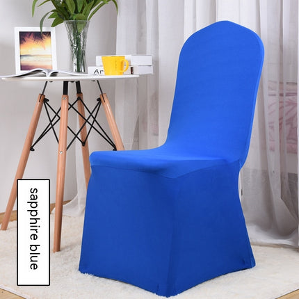 1 Pack Full wrap spandex chair covers, stretch dining chair covers for wedding, party, banquet and hotel decor chair covers-A