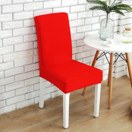 1 Pack solid color dining chair covers, stretch dining chair covers for home restaurant kitchen party hotel chair covers