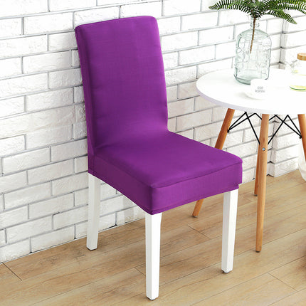 1 Pack solid color dining chair covers, stretch dining chair covers for home restaurant kitchen party hotel chair covers