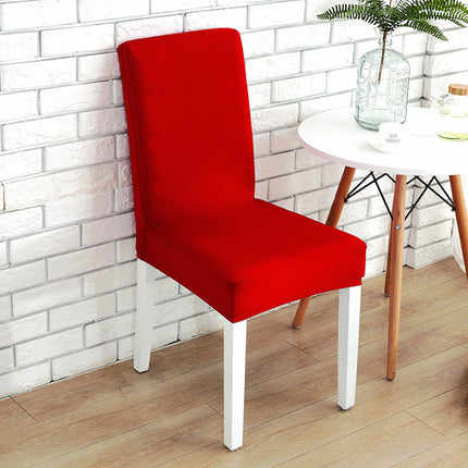 1 Pack solid color dining chair covers, stretch dining chair covers for home restaurant kitchen party hotel chair covers