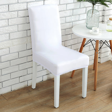 1 Pack solid color dining chair covers, stretch dining chair covers for home restaurant kitchen party hotel chair covers