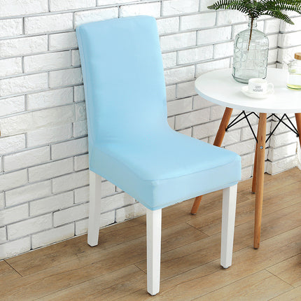 1 Pack solid color dining chair covers, stretch dining chair covers for home restaurant kitchen party hotel chair covers