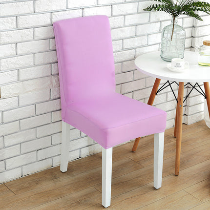 1 Pack solid color dining chair covers, stretch dining chair covers for home restaurant kitchen party hotel chair covers