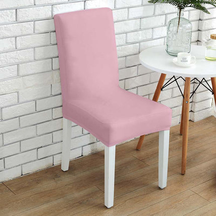 1 Pack solid color dining chair covers, stretch dining chair covers for home restaurant kitchen party hotel chair covers