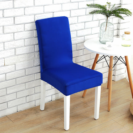 1 Pack solid color dining chair covers, stretch dining chair covers for home restaurant kitchen party hotel chair covers