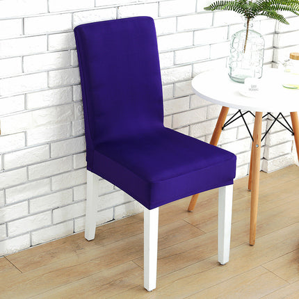 1 Pack solid color dining chair covers, stretch dining chair covers for home restaurant kitchen party hotel chair covers