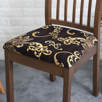 1 Pack Printed Stretch Seat Chair Top Cover, Home Hotel Removable Seat Chair Cushion Chair Top Cover