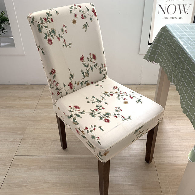 1 Pack Dining Room Chair Covers Kitchen Chair Covers , Removable & Washable, Elastic Sofa Chair Covers Sofa Cover (Printed Pattern)