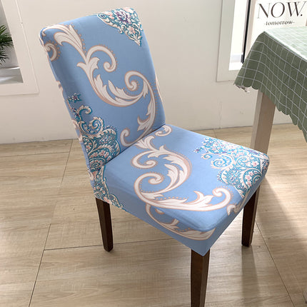 1 Pack Dining Room Chair Covers Kitchen Chair Covers , Removable & Washable, Elastic Sofa Chair Covers Sofa Cover (Printed Pattern)