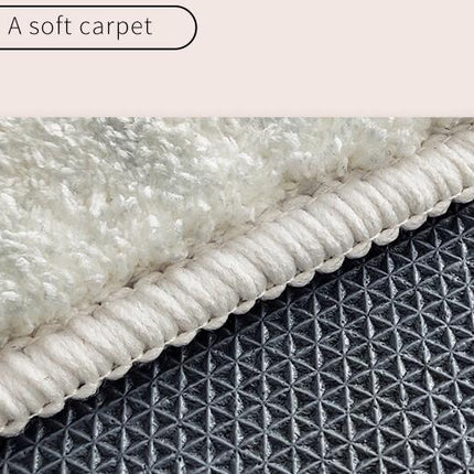 Ultra Soft Area Rugs, Faux Lambswool Area Rugs, Solid Carpets for Living Room Indoor Decor Rug Floor Mat-Lamb velvet