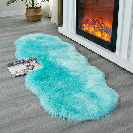 Ultra Soft Faux Sheepskin Fur Rug  Fluffy Area Rugs Chair Couch Cover Fuzzy Rug for Bedroom Bedside Floor Sofa Living Room