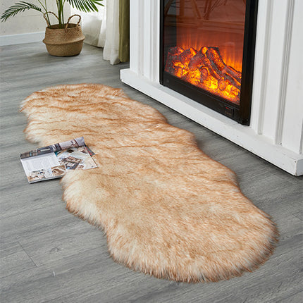 Ultra Soft Faux Sheepskin Fur Rug  Fluffy Area Rugs Chair Couch Cover Fuzzy Rug for Bedroom Bedside Floor Sofa Living Room