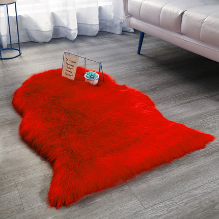 Ultra Soft Faux Sheepskin Fur Rug  Fluffy Area Rugs Chair Couch Cover Fuzzy Rug for Bedroom Bedside Floor Sofa Living Room