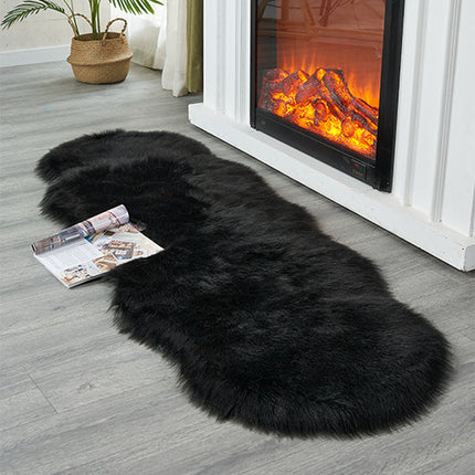 Ultra Soft Faux Sheepskin Fur Rug  Fluffy Area Rugs Chair Couch Cover Fuzzy Rug for Bedroom Bedside Floor Sofa Living Room