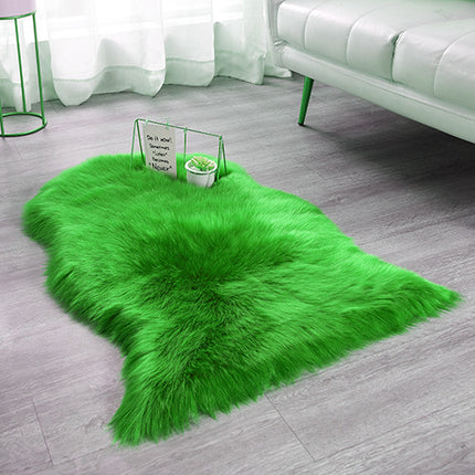 Ultra Soft Faux Sheepskin Fur Rug  Fluffy Area Rugs Chair Couch Cover Fuzzy Rug for Bedroom Bedside Floor Sofa Living Room