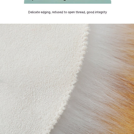 Artificial Hair Rugs Soft Fluffy Rugs Shaggy Rugs Faux Sheepskin Area Floor Rugs Bedroom Living Room Children's Room Decoration