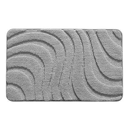 Bathroom floor mats, non-slip bathroom rugs, absorbent machine washable bath mats, durable mats for home decor