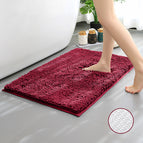 Chenille Dark Red TPR Bottom