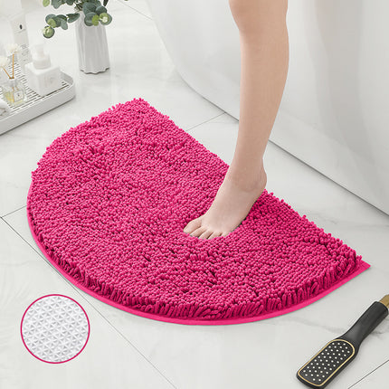 Chenille Bath Rug Shower Mat - Absorbent Microfiber Rugs Mats for Bathroom Floors and Tubs