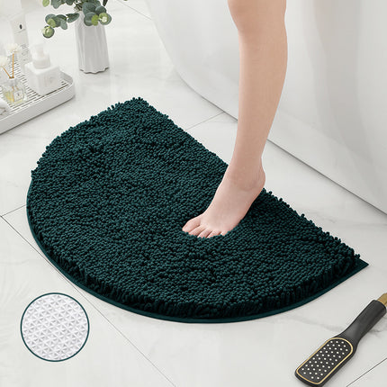 Chenille Bath Rug Shower Mat - Absorbent Microfiber Rugs Mats for Bathroom Floors and Tubs