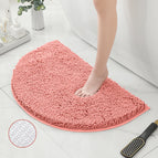 Chenille Coral Powder TPR Bottom - Half Round