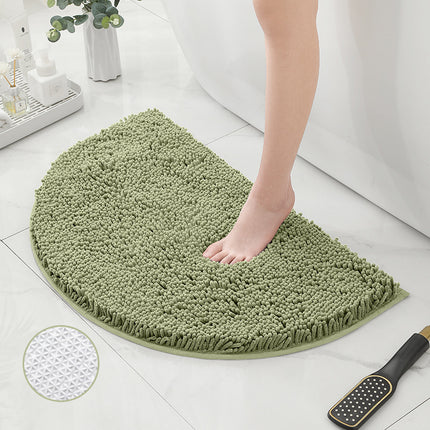 Chenille Bath Rug Shower Mat - Absorbent Microfiber Rugs Mats for Bathroom Floors and Tubs