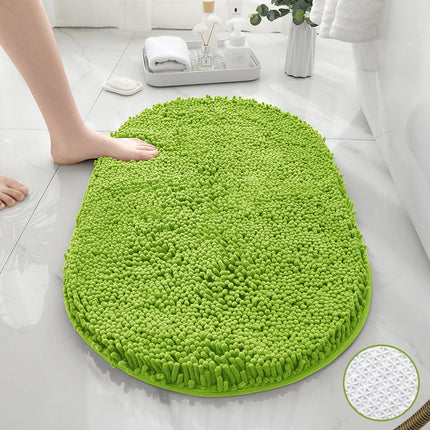 Chenille Bath Rug Shower Mat - Absorbent Microfiber Rugs Mats for Bathroom Floors and Tubs