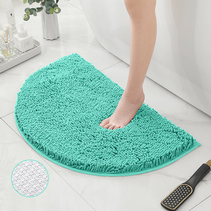 Chenille Bath Rug Shower Mat - Absorbent Microfiber Rugs Mats for Bathroom Floors and Tubs