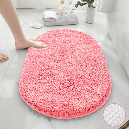 Chenille Bath Rug Shower Mat - Absorbent Microfiber Rugs Mats for Bathroom Floors and Tubs