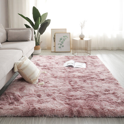 Super Soft Shaggy Area Rugs Plush Tie Dye Kids Room Nursery Rugs For Living Room Bedroom Teen Room Decoration