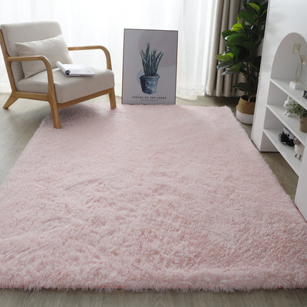 Super Soft Shaggy Carpet Fluffy Rug, Tie-Dye Area Rugs for Living Room Girls Kids Room Nursery Home Decor,Non-Slip Machine Washable Carpet