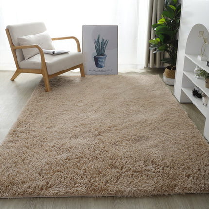 Super Soft Shaggy Carpet Fluffy Rug, Tie-Dye Area Rugs for Living Room Girls Kids Room Nursery Home Decor,Non-Slip Machine Washable Carpet