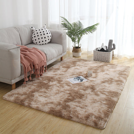 Plush Tie-Dye Shaggy Carpet, Area Rugs for Living Room, Non-Slip Super Comfortable Fluffy Floor Rugs Indoor Home Decorations