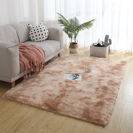 Plush Tie-Dye Shaggy Carpet, Area Rugs for Living Room, Non-Slip Super Comfortable Fluffy Floor Rugs Indoor Home Decorations